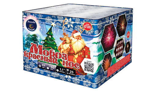  Батарея салютов Мороз Красный Нос  в Павловском Посаде