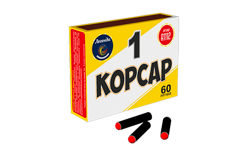  Петарды Корсар 1 в пленке  в Павловском Посаде