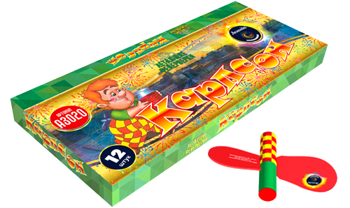  Летающие фейерверки Карлсон  в Павловском Посаде